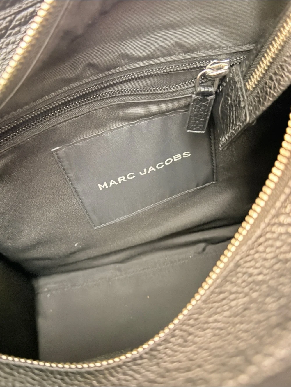 Marc Jacobs Black Leather Standard Supply Medium Tote